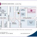 Royal Dubai School Location Map