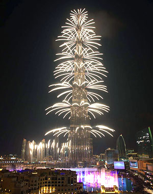 Dubai New Yearâ€™s Eve, 2014 â€“ Fireworks