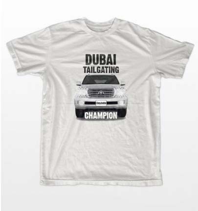 Dubai Tailgating champion