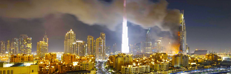 Dubai Fire NYE at The Address Downtown